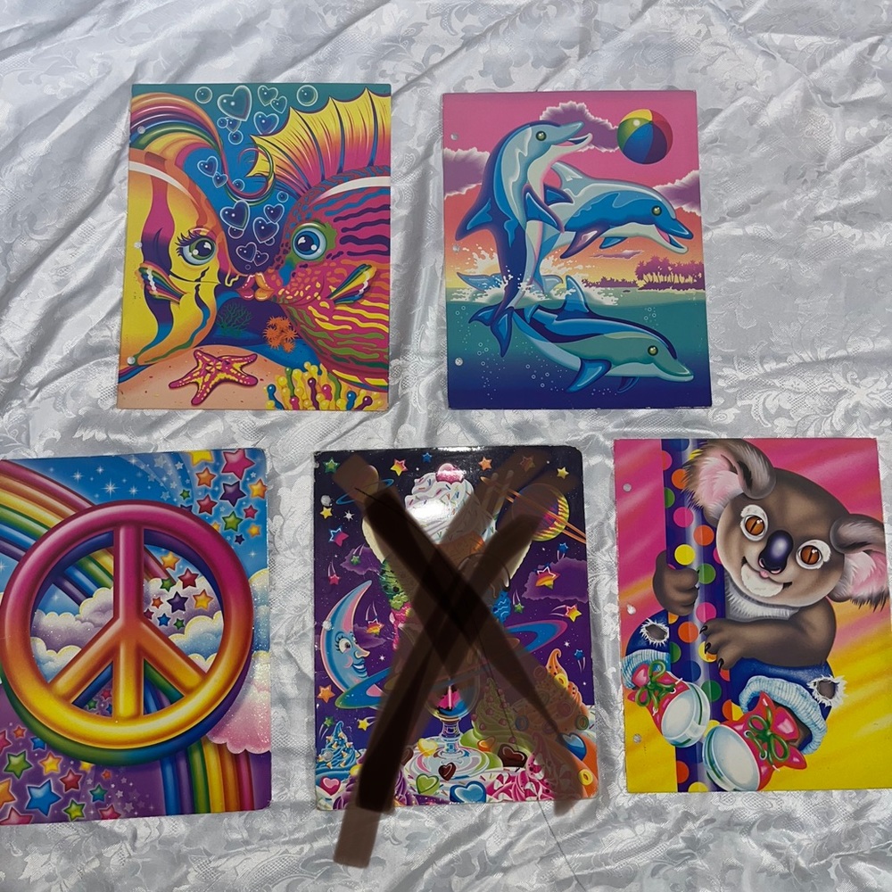 Lisa Frank Folders
